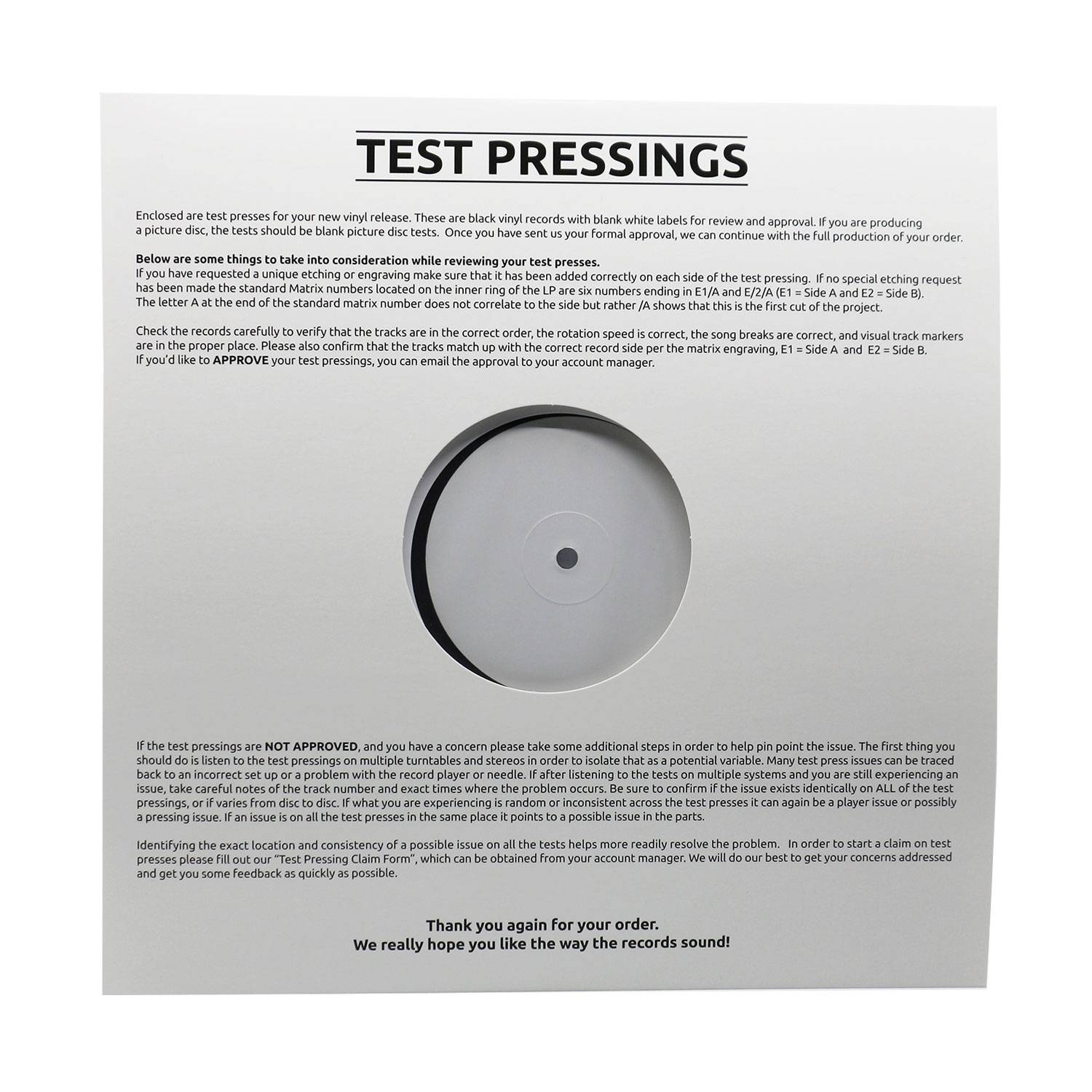 Test pressing baguette diamond channel band