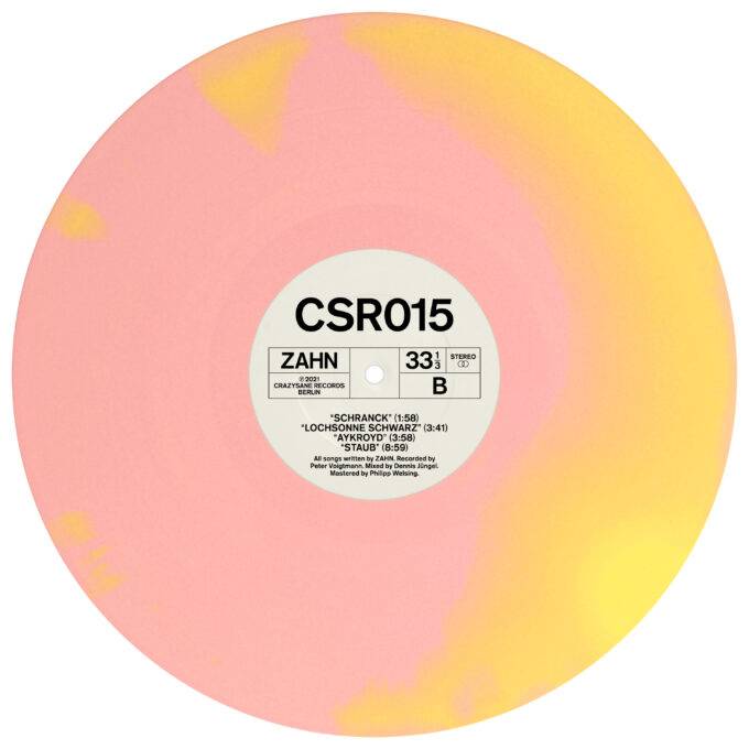 ZAHN "s/t" LP Pelagic Records