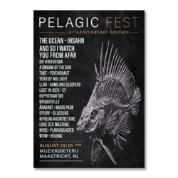 PELAGIC RECORDS - "Pelagic Fest 2024" Screen Print