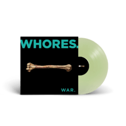 WHORES. - "War." LP (gatefold) - Malinches Edition (Ltd. to 220)