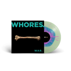 WHORES. - "War." LP (gatefold)