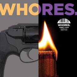 WHORES. - "Ruiner/Clean" LP (gatefold)