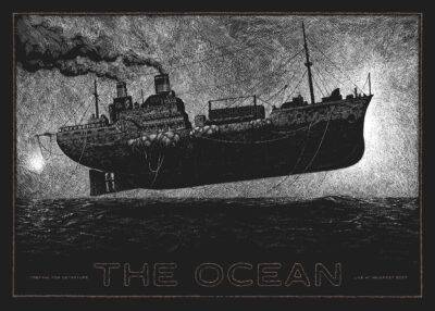 THE OCEAN - "Prepare For Departure" Screen Print