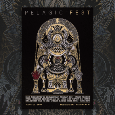PELAGIC RECORDS - "Pelagic Fest 2025" Screen Print