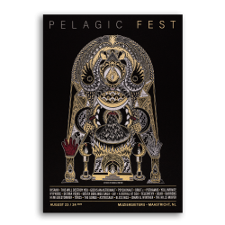 PELAGIC RECORDS - "Pelagic Fest 2025" Screen Print