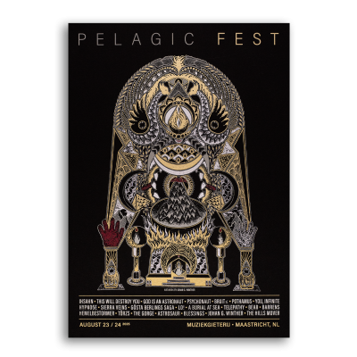 PELAGIC RECORDS - "Pelagic Fest 2025" Screen Print