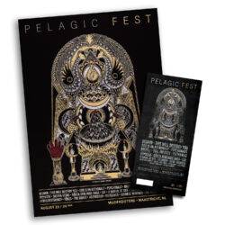 PELAGIC RECORDS - "Pelagic Fest 2025" Hard ticket + Screen Print Bundle