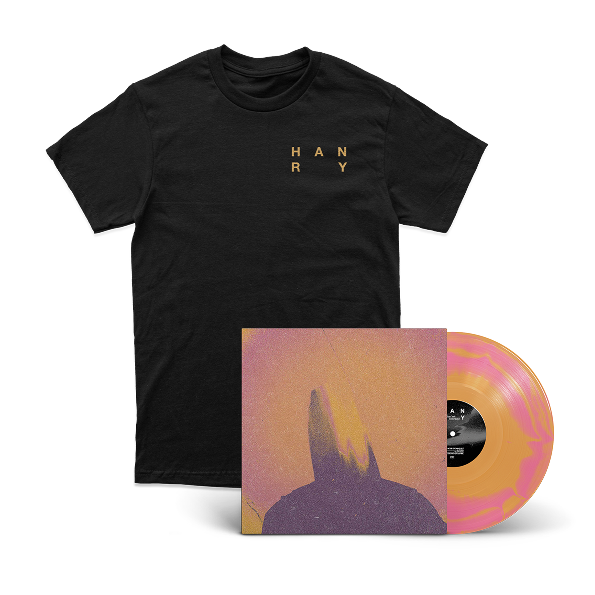 HANRY - “What Came From Silence” LP + T-shirt Bundle