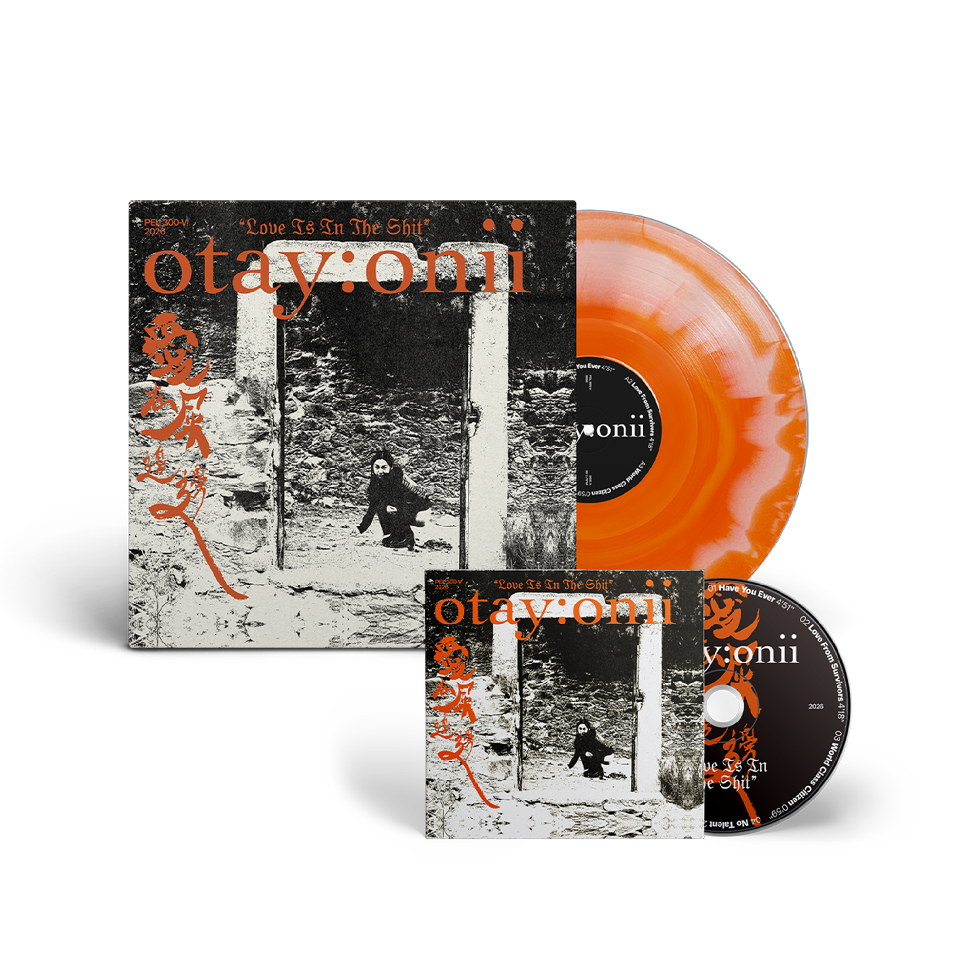 OTAY:ONII - “Love Is In The Shit” LP + CD Bundle