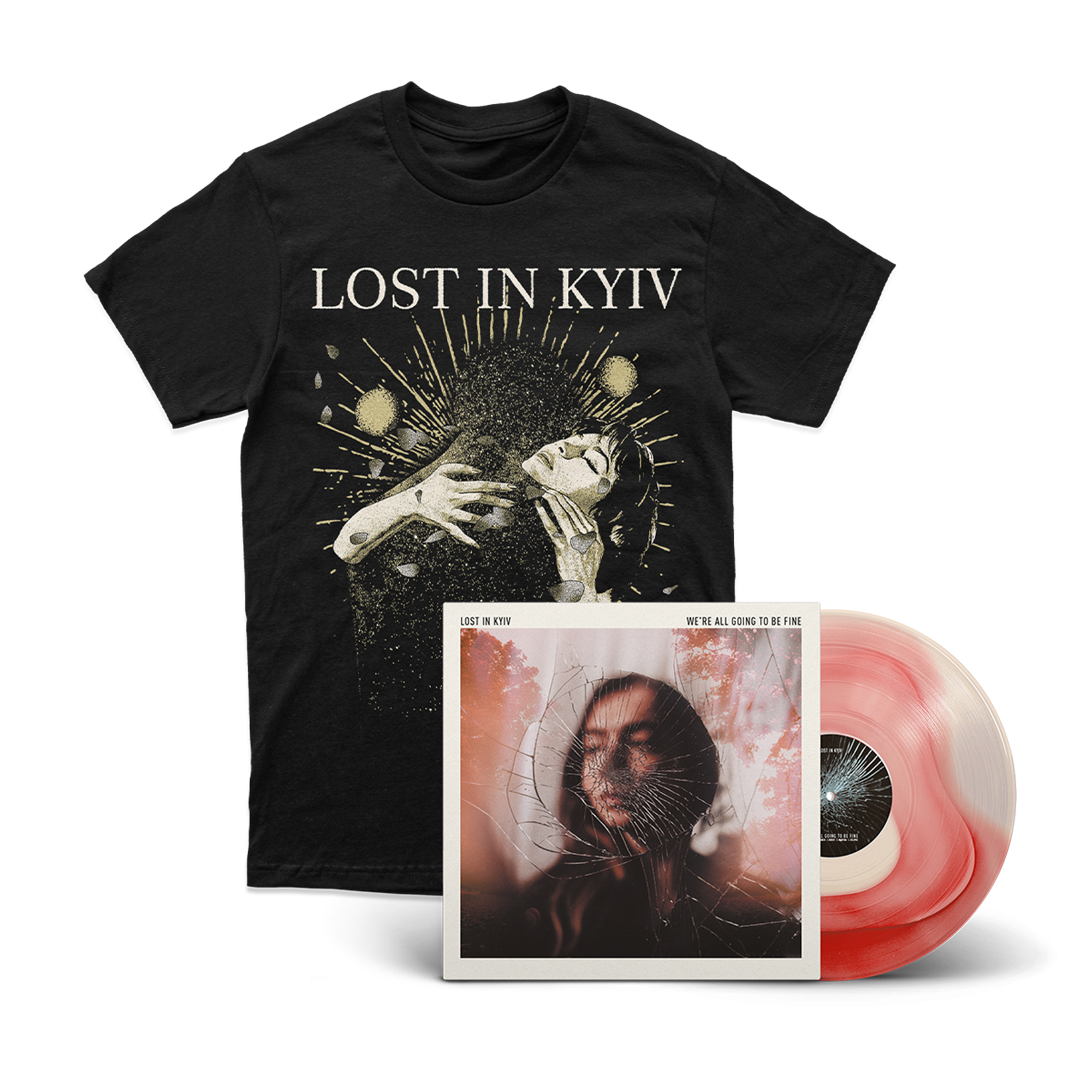 LOST IN KYIV - “We’re All Going To Be Fine” LP + T-shirt Bundle