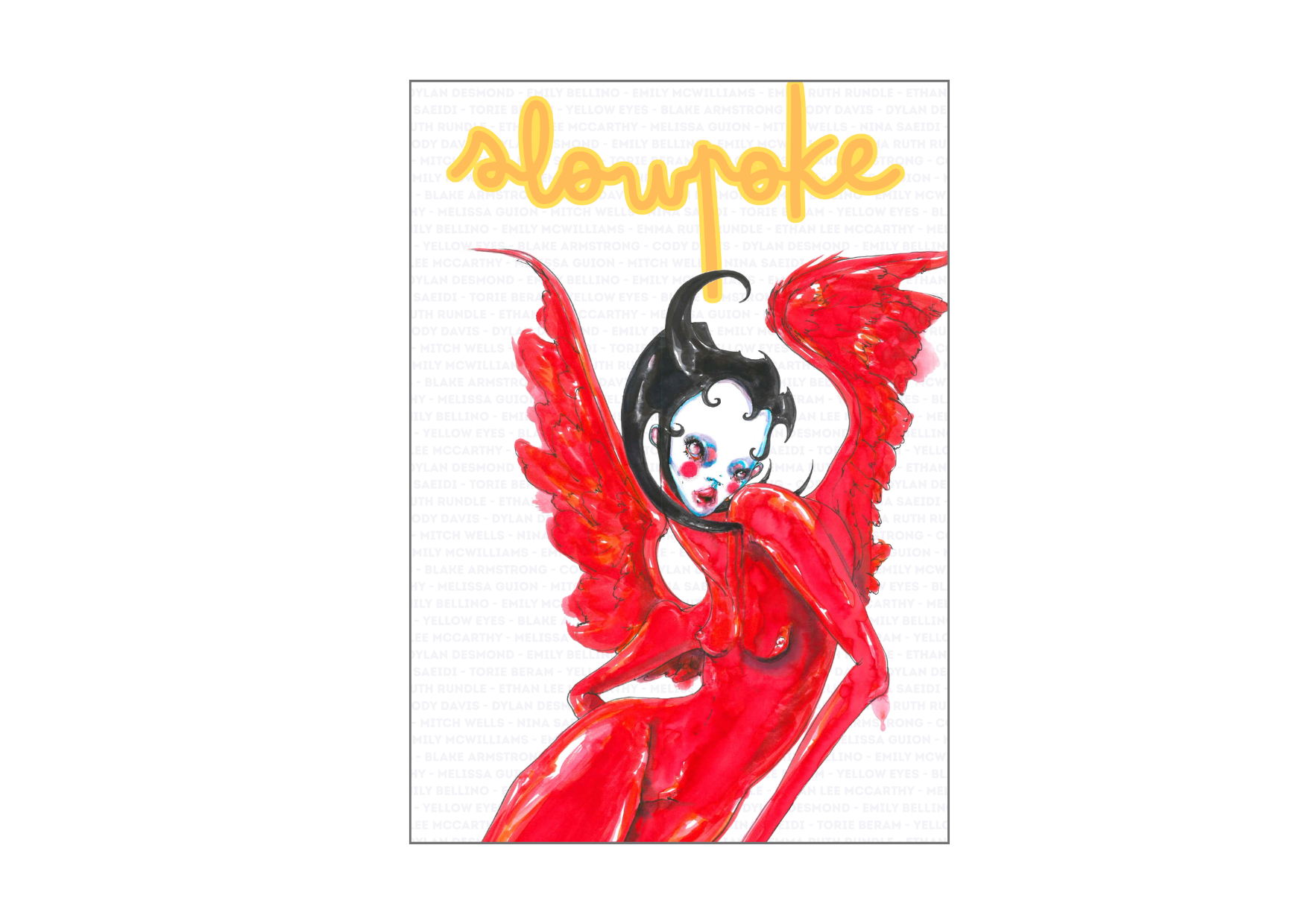 "Slowpoke" Zine by Becky Laverty