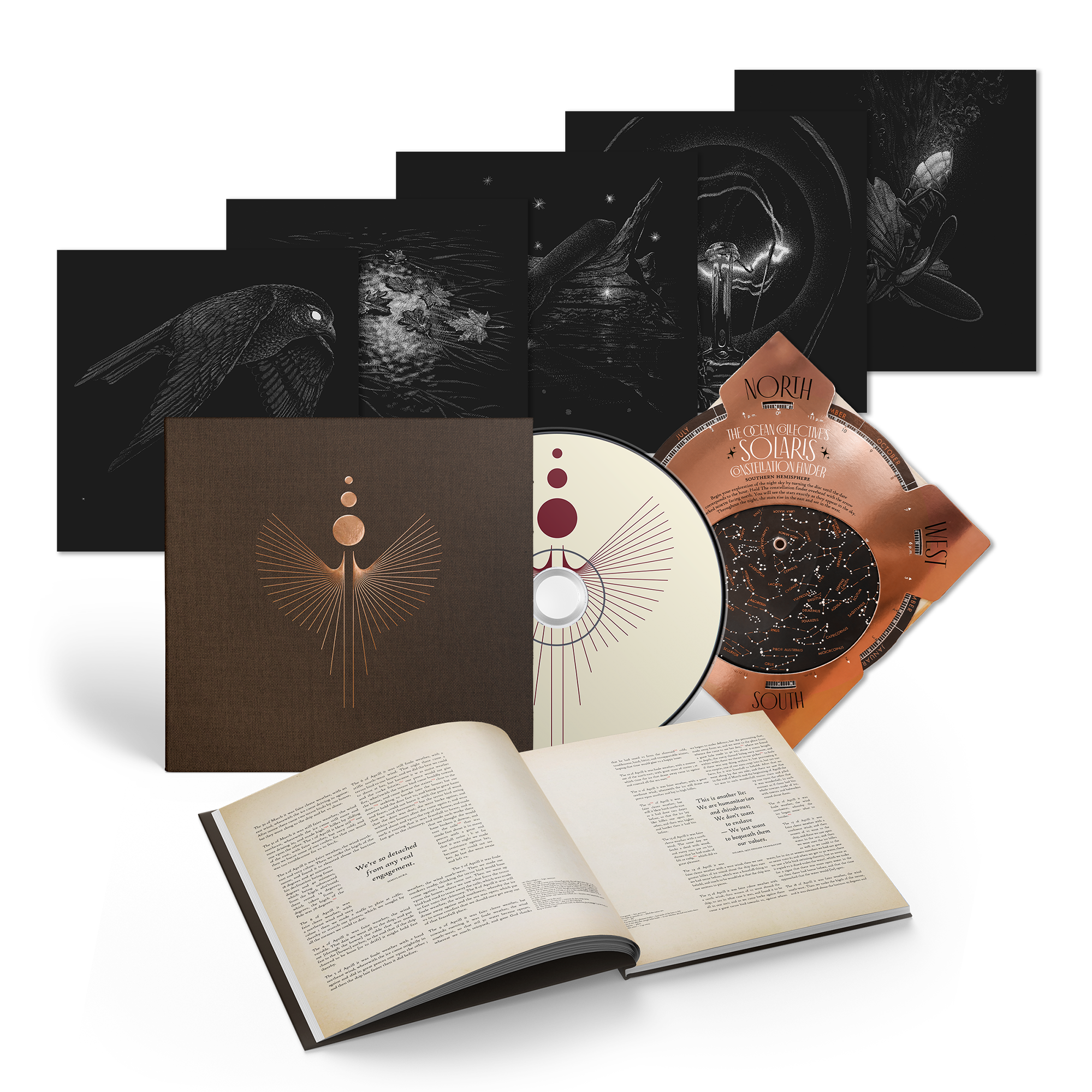 THE OCEAN - “Book of Solaris” CD (hard cover book)