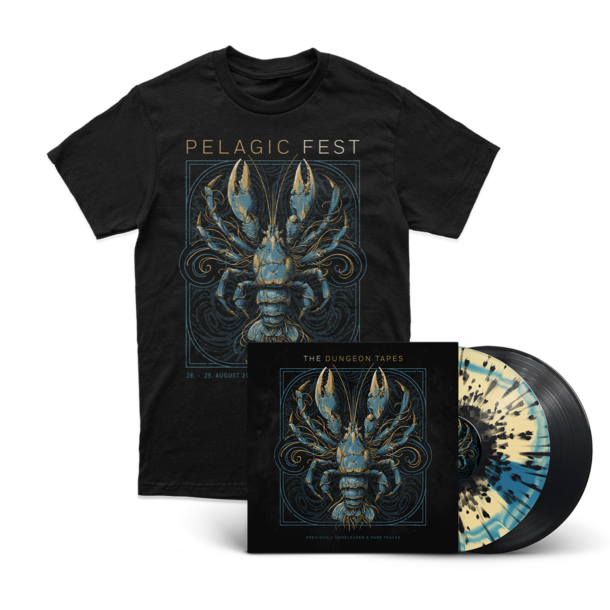 V/A - "The Dungeon Tapes" LP + T-shirt Bundle