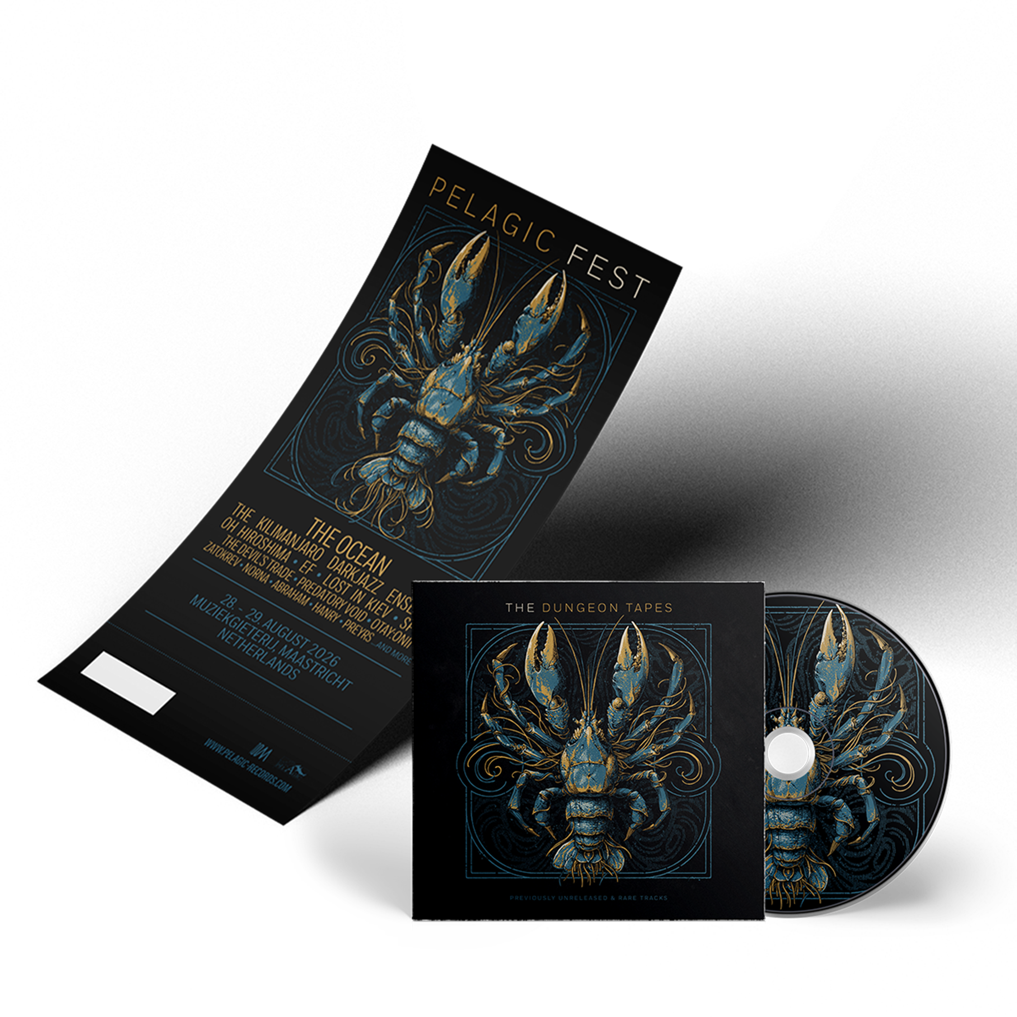 PELAGIC RECORDS - “Pelagic Fest 2026” Hard ticket + CD Bundle